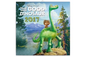 Falinaptár The good dinosaur  W. Disney 30x30cm, tűzött, 7 lap, 16 hó