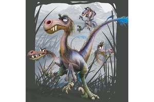Falinaptár The good dinosaur  W. Disney 30x30cm, tűzött, 7 lap, 16 hó