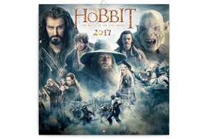 Falinaptár Hobbit 30x30cm REALSYSTEM 6096 tűzött, 7 lap, 16 hónap
