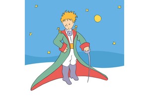 Falinaptár Le Petit Prince 30x30cm REALSYSTEM 6096 tűzött, 7 lap