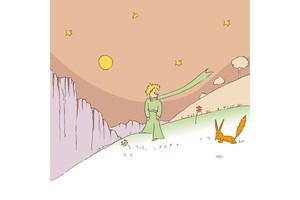 Falinaptár Le Petit Prince 30x30cm REALSYSTEM 6096 tűzött, 7 lap