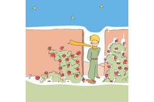 Falinaptár Le Petit Prince 30x30cm REALSYSTEM 6096 tűzött, 7 lap