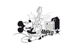 Falinaptár Mickey Mouse évhez nem kötött 30x30cm REALSYSTEM 6096-MM