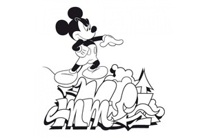 Falinaptár Mickey Mouse évhez nem kötött 30x30cm REALSYSTEM 6096-MM
