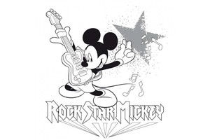Falinaptár Mickey Mouse évhez nem kötött 30x30cm REALSYSTEM 6096-MM
