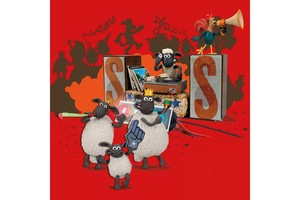 Falinaptár Shaun the Sheep 30x30cm REALSYSTEM 6096 tűzött, 7 lap
