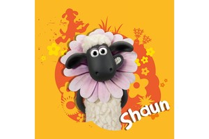 Falinaptár Shaun the Sheep 30x30cm REALSYSTEM 6096 tűzött, 7 lap