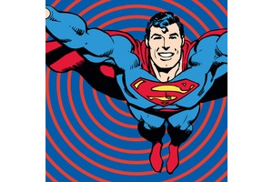 Falinapt&aacute;r Superman 30x30cm REALSYSTEM 6096 tűz&ouml;tt, 7 lap, 16 lap