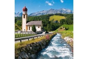 Falinaptár ALPOK 30x30/30x60cm REALSYSTEM 6097 képes, tűzött, 7 lapos