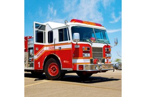 Falinaptár Fire Buster 30x30cm REALSYSTEM 6097 képes, tűzött, 7 lapos