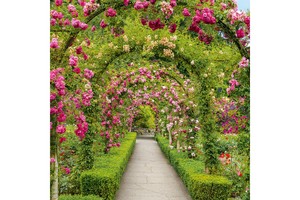 Falinaptár Gardens 30x30cm REALSYSTEM 6097 képes, tűzött, 7 lapos