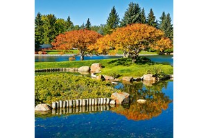 Falinaptár Gardens 30x30cm REALSYSTEM 6097 képes, tűzött, 7 lapos