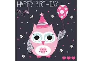 Falinaptár Wise owl family 30x30cm, REALSYSTEM 6097 képes, tűzött