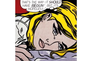 Falinaptár Roy Lichtenstein 30x30/30x60cm REALSYSTEM 6097-RL képes