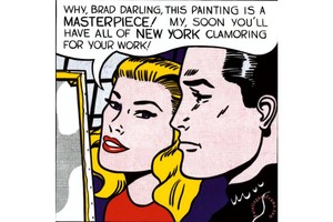 Falinaptár Roy Lichtenstein 30x30/30x60cm REALSYSTEM 6097-RL képes