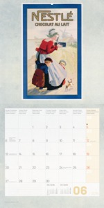 Falinaptár Vintage Food Poster 30x30/30x60cm REALSYSTEM 6097-VF képes