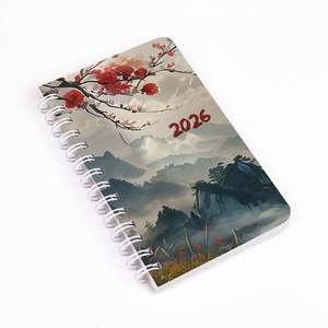 Zsebnaptár mini, REALSYSTEM SP 3, álló, heti, spirálozott, Japán