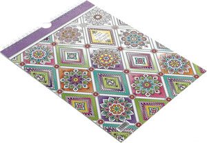 Falinaptár 21x28,5cm, 13 lap, REALSYSTEM 6090 Színezd a napod!