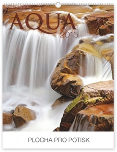 Falinaptár 30x34cm Aqua REALSYSTEM 6087 álló 8 lap