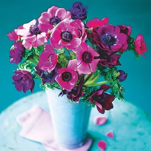 Falinaptár 30x34cm Flowers REALSYSTEM 6087 álló 8 lap