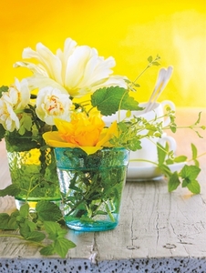 Falinaptár 30x34cm Flowers REALSYSTEM 6087 álló 8 lap