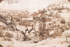 Falinaptár 30x30cm Leonardo d. REALSYSTEM 6097 Leonardo da Vinci