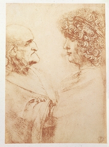 Falinaptár 30x30cm Leonardo d. REALSYSTEM 6097 Leonardo da Vinci