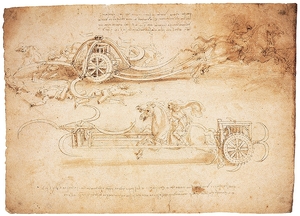 Falinaptár 30x30cm Leonardo d. REALSYSTEM 6097 Leonardo da Vinci
