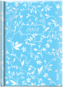 Agenda B6 heti, TopTimer J012, JOY, papírbevonó, fehér belív, narancs