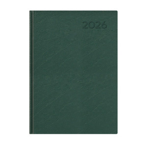 Agenda B5, heti, TOPTIMER I011 Economic, fehér papír, zöld