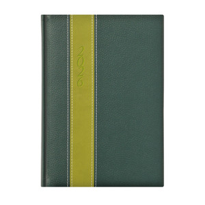 Agenda B5, heti, TOPTIMER F011 Fashion, zöld-világos zöld-zöld