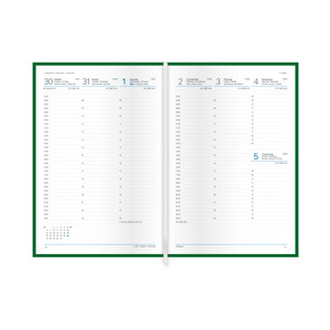 Agenda B5, heti, TOPTIMER F011 Fashion, kék-bézs-kék