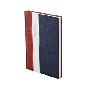 Agenda B5, heti, TOPTIMER F011 Fashion, bord&oacute;-feh&eacute;r-k&eacute;k 2027.