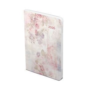Agenda B6, heti, TOPTIMER F012 Flexi, fehér belív, pasztell