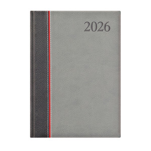 Agenda B5, heti, TOPTIMER G011 Groovy, antracit-piros-szürke