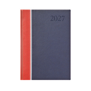 Agenda B5, heti, TOPTIMER G011 Groovy, bord&oacute;-feh&eacute;r-k&eacute;k 2027.