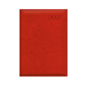 Agenda B5, heti, TOPTIMER I011 Image, chamois bel&iacute;v, piros 2027.