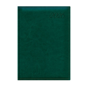Agenda B5, heti, TOPTIMER I011 Image, chamois belív, zöld