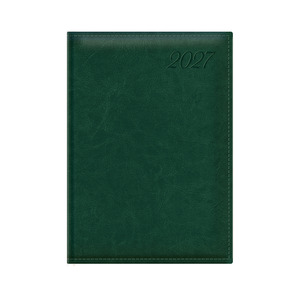 Agenda B5, heti, TOPTIMER I011 Image, chamois bel&iacute;v, z&ouml;ld 2027.