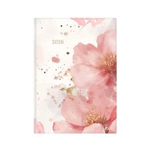 Agenda B5, heti, TOPTIMER J011 Joy, fehér belív, szellőrózsa