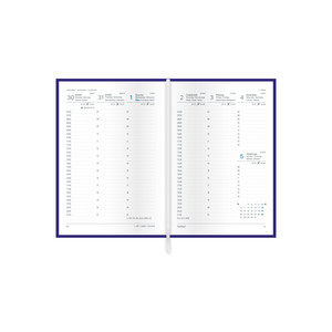 Agenda B6, heti, TOPTIMER J012 Joy, fehér belív, gobelin
