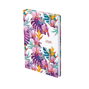 Agenda B6, heti, TOPTIMER J012 Joy, fehér belív, Bali