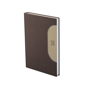 Agenda B6, heti, TOPTIMER K012 Kredo, fehér belív, barna-bézs