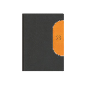 Agenda B6, heti, TOPTIMER K012 Kredo, fehér belív, fekete-sárga