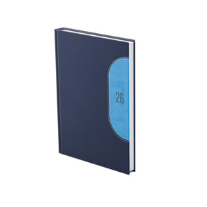 Agenda B6, heti, TOPTIMER K012 Kredo, fehér belív, kék-világoskék