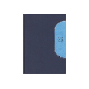 Agenda B6, heti, TOPTIMER K012 Kredo, fehér belív, kék-világoskék