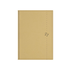 Agenda A5, heti, TOPTIMER L015 Linea, feh&eacute;r bel&iacute;v, b&eacute;zs 2027.