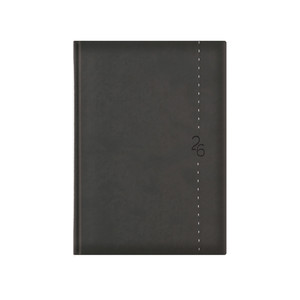 Agenda A5, heti, TOPTIMER L015 Linea, feh&eacute;r bel&iacute;v, sz&uuml;rke