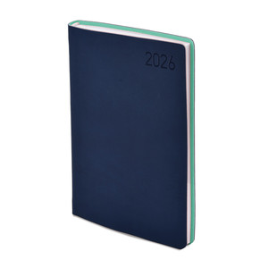 Agenda B5, heti, TOPTIMER M011 Madeira, fehér belív, kék-türkiz
