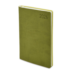 Agenda B5, heti, TOPTIMER M011 Madeira, fehér belív, világos-sötétzöld